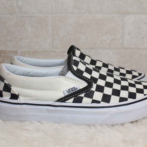 VANS Checkerboard Slip On Shoes - Picture 4 of 8